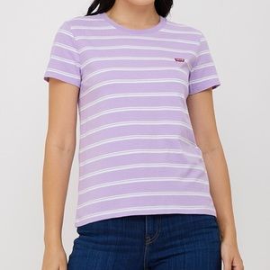 LEVI'S STRIPED SHORT SLEEVES T-SHIRT